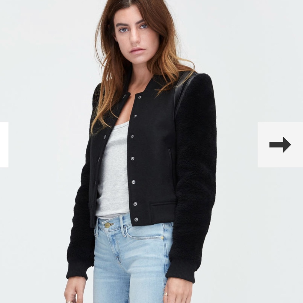 SOLD! UGG Wool Bomber Jacket. STUNNNER!! 🔥 NWT! - Picture 1 of 8